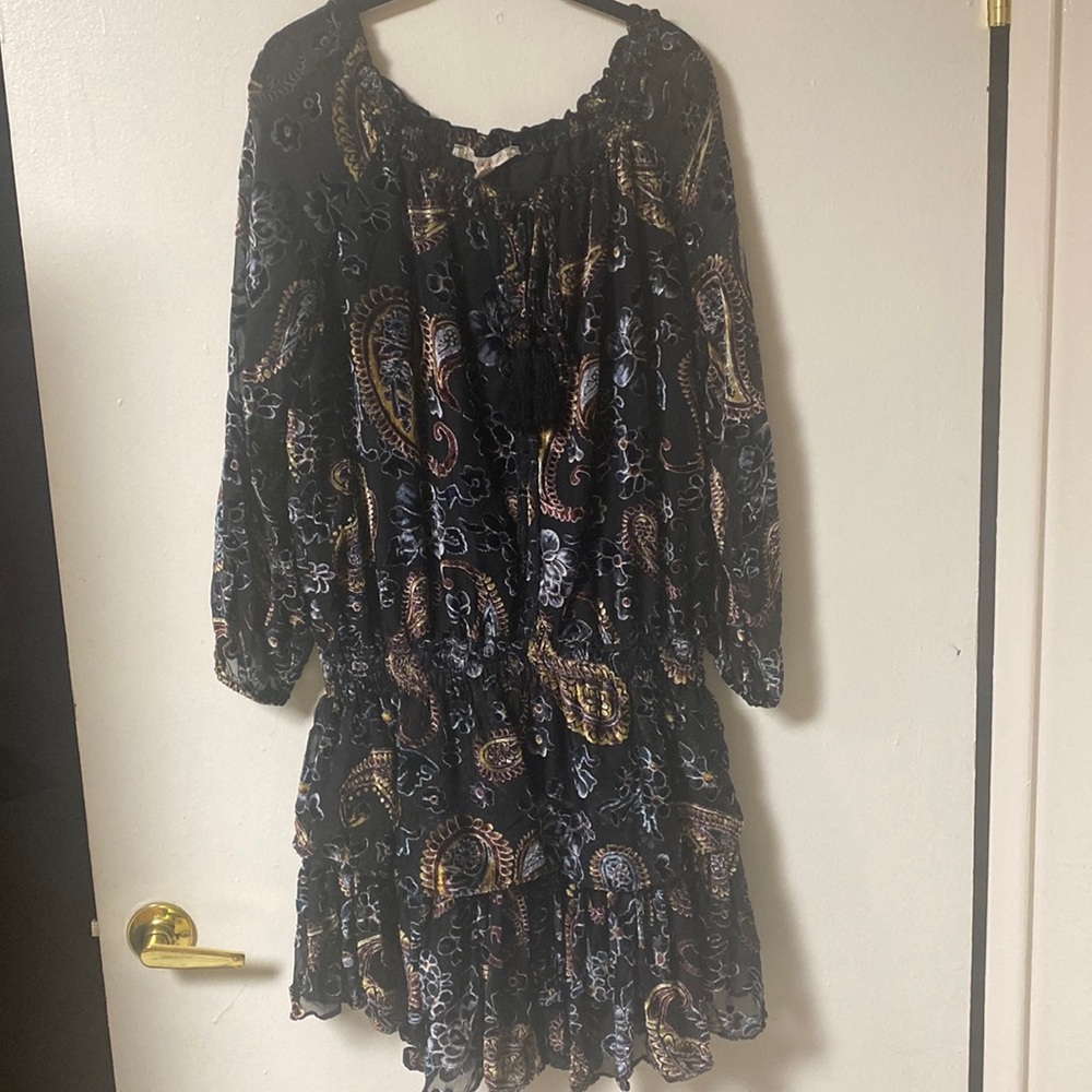 Chelsea & Violet velour dress